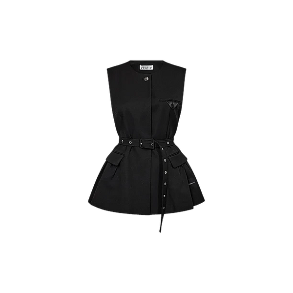 PREMIERE PEPLUM BELT VEST