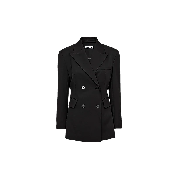 PRIMIERE WAIST FIT BLAZER Zwart