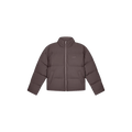 PUFFER JACKET Donker Bruin