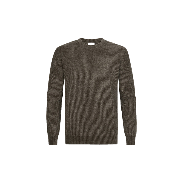 PULLOVER CREW NECK BROWN Bruin