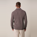 PULLOVER HALF ZIP AUBERGINE Diversen