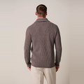 PULLOVER HALF ZIP AUBERGINE Diversen