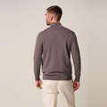 PULLOVER HALF ZIP AUBERGINE Diversen