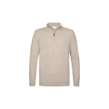 PULLOVER HALF ZIP BEIGE Beige