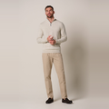 PULLOVER HALF ZIP BEIGE Beige