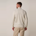 PULLOVER HALF ZIP BEIGE Beige
