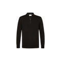 PULLOVER HALF ZIP D BROWN Licht Bruin