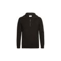 PULLOVER HALF ZIP D BROWN Licht Bruin