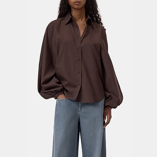 RAGLAN BLOUSE Bruin