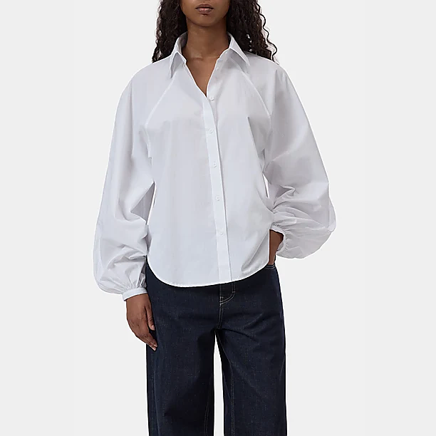 RAGLAN BLOUSE Wit