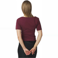 RASMINE SOFT BLOUSE Donker Rood