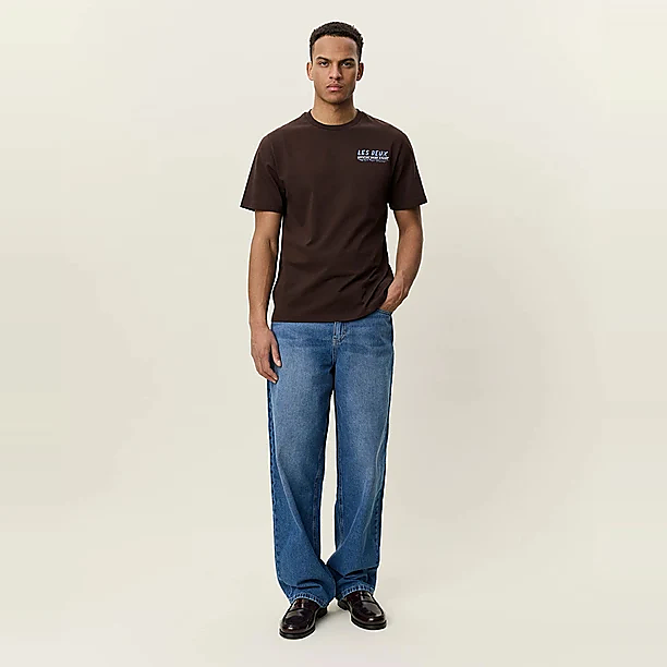 RECORD T-SHIRT Donker Bruin