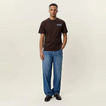 RECORD T-SHIRT Donker Bruin
