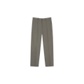 REGULAR WOOL PLEATED PANT Licht Bruin