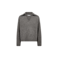 ROGERCC LS POLO KNIT Licht Grijs