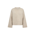 ROGERCC ONECK KNIT Ecru