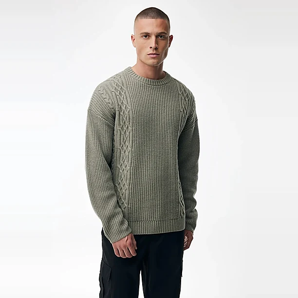ROUND LS CHINO Licht Bruin