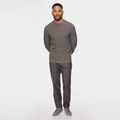 ROUND LS KNITWEAR Taupe