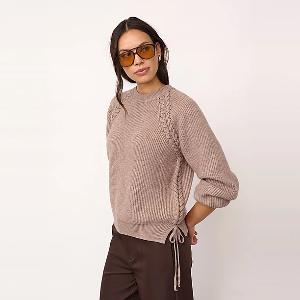 ROWCC BRAND STRING KNIT Rose
