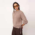 ROWCC BRAND STRING KNIT Rose