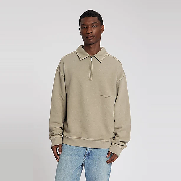 RUSK GARMENT DYED POLO Grege
