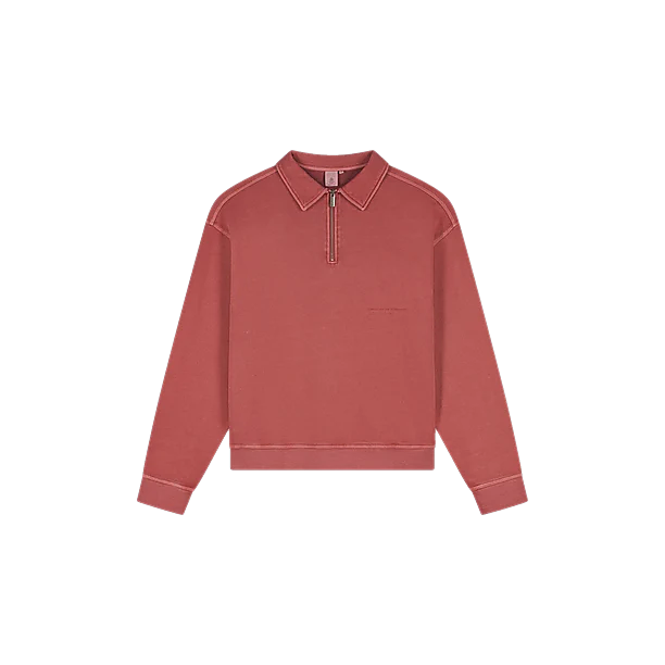 RUSK GARMENT DYED POLO Rood