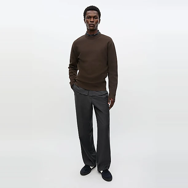SAMATT SWEATER 15825 Donker Bruin