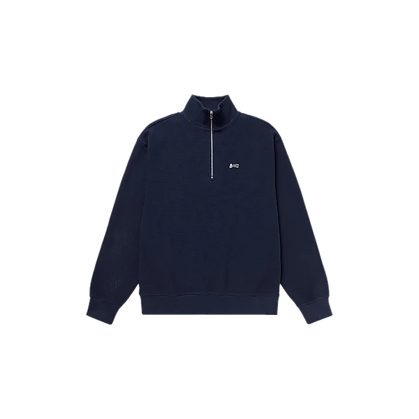 SCISSOR ZIP WAFFLE KNIT