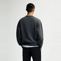 SIGNATURE BOXY CREWNECK Donker Grijs