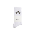 SIGNATURE LOGO SOCK Wit