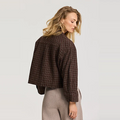 SILLIA SHIRT Zwart