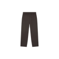 SLIM ELASTICATED PANT Donker Bruin