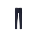 SLIM FIT BARD FLANELLA Blauw
