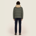 SLIM FIT NICK VELLUTO Marine