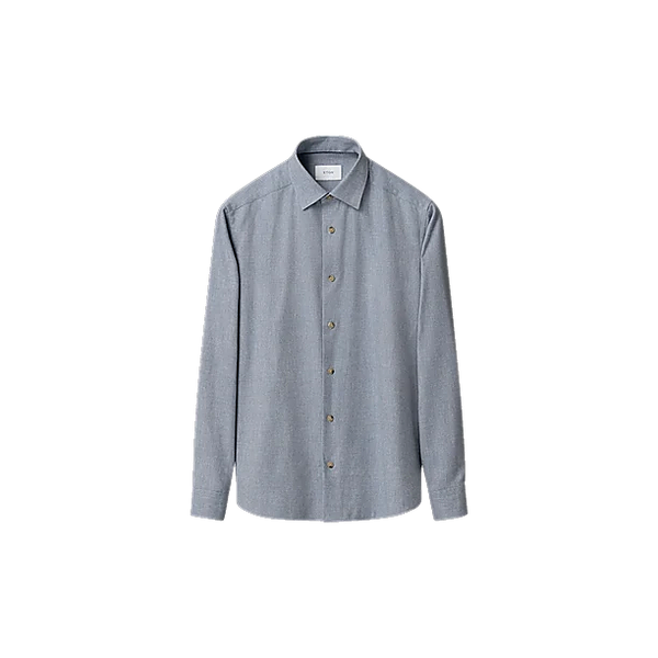 SOLID FLANNEL SHIRT