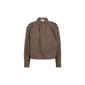 SOPHIE DESSERT CHECK SHIRT Bruin