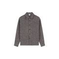 SOUNDER YARN DYED CHECK OVERSHIRT Flieder
