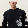 STAMP LS T-SHIRT Zwart