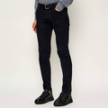 SUPER SLIM FIT NICK SLIM Black Jeans