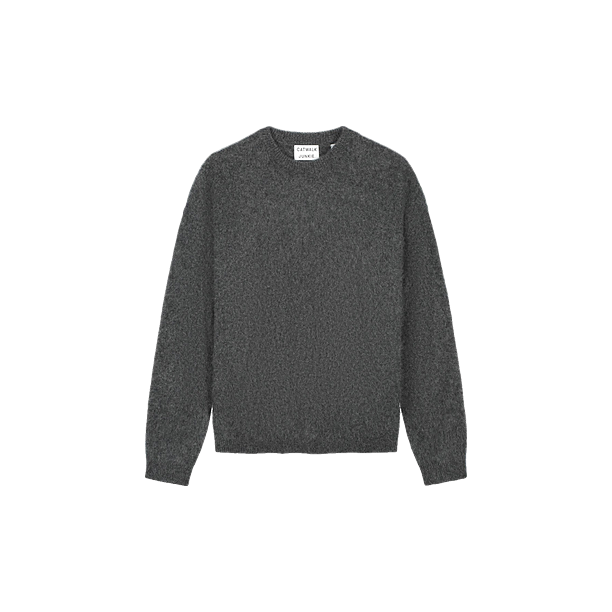 Super soft merino knit Grijs