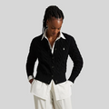 SWEATER CARDIGAN Zwart