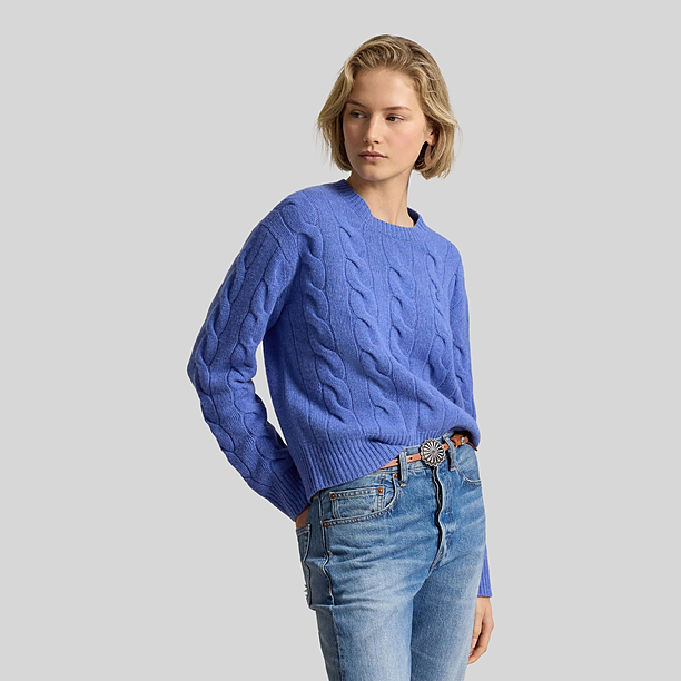 SWEATER PULLOVER Licht Blauw
