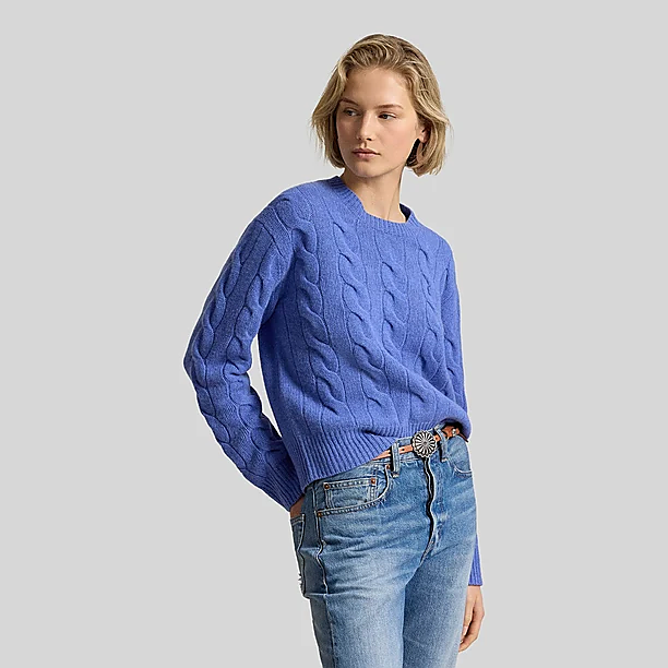 SWEATER PULLOVER Licht Blauw