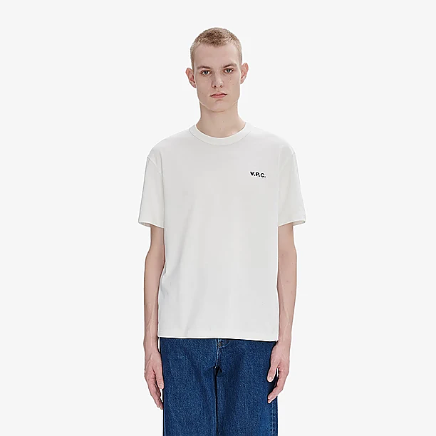 T-SHIRT BOXY PETIT VPC ECRU