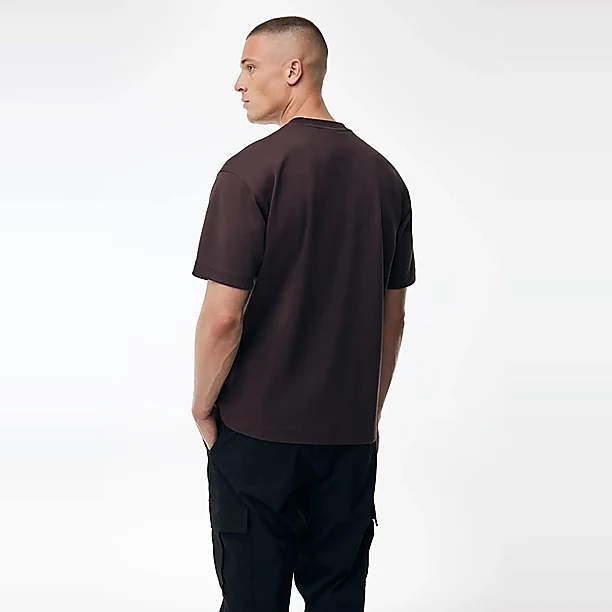 T-SHIRT SS EE JERSEY Bordeaux