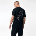 T-SHIRT SS EE JERSEY Zwart