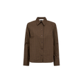 TEFFACC PADDED CHECK SHIRT Olijf