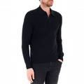 TENNIS L/SLV Zwart