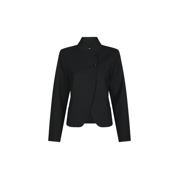 TIRIA SLIM PINSTRIPE BLAZER Blauw