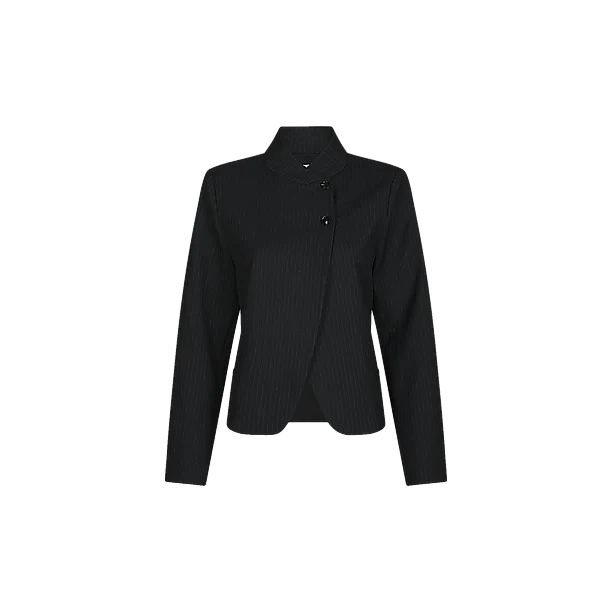 TIRIA SLIM PINSTRIPE BLAZER Blauw